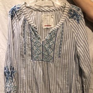 Johnny Was peasant blouse